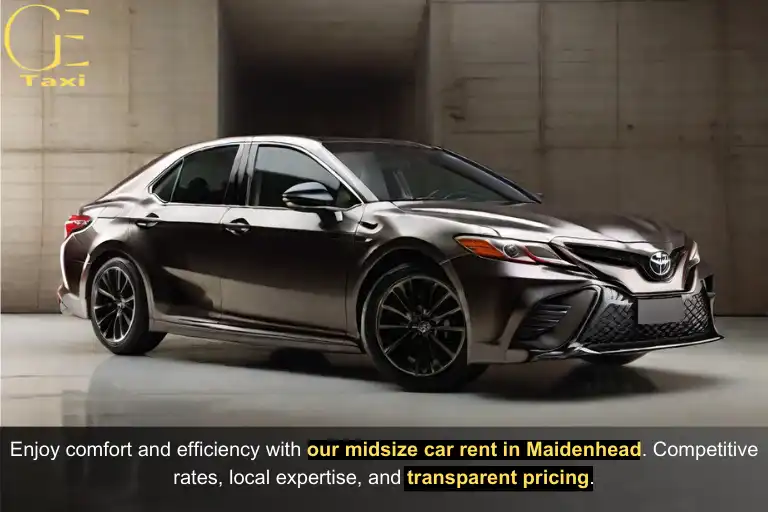 Maidenhead, a picturesque town on the River Thames, is known for its charming streets and stunning surroundings. Whether you're a resident in need of reliable transportation or a visitor exploring the town, a midsize car rental from GE Taxi offers the perfect balance of comfort and convenience. In this blog, we'll delve into why GE Taxi's midsize car rentals are the preferred choice in Maidenhead and how they can enhance your journey with their specific and informative features.