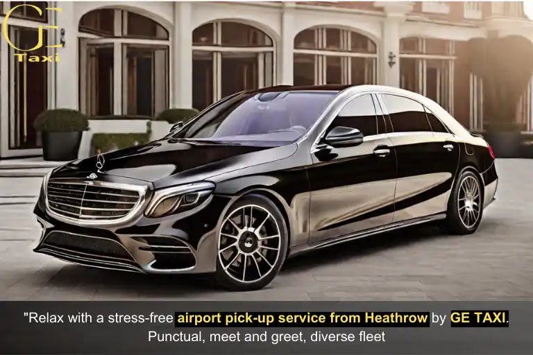 Arriving at Heathrow should be an exciting start to your journey, not a source of stress. With GE TAXI as your airport pick-up service, you can anticipate a smooth and punctual experience, from the moment you land to your final destination. Next time you arrive at Heathrow, choose GE TAXI for a stress-free and reliable airport pick-up service. Book your airport pick-up today and start your journey on the right foot with our dedicated and efficient service. Your stress-free arrival awaits!